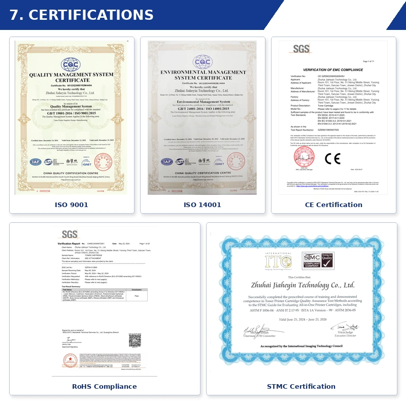 Home 07 certifications